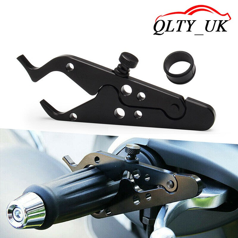 Universal Throttle Lock Cruise Control Aluminum Fit For Motorcycle Cruiser Bike