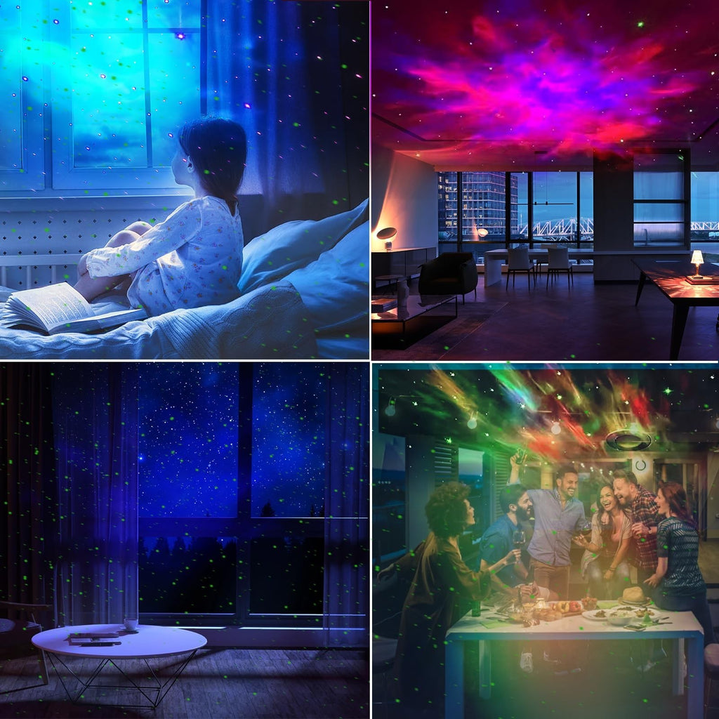 Astronaut Star Galaxy Projector LED Nebula Night Light Remote Kids Room Decor UK