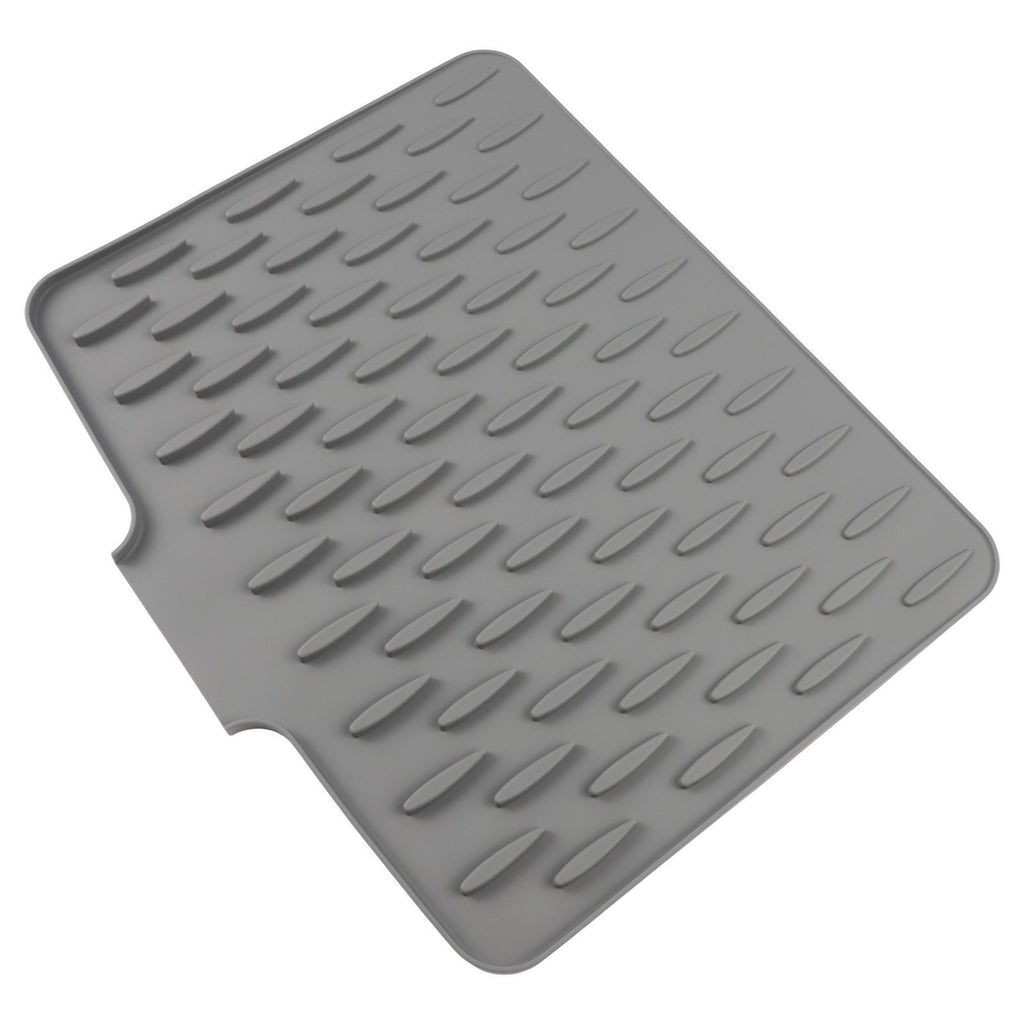 Non Slip Silicone Dish Drying Mat for Kitchen with Heat Resistant Features
