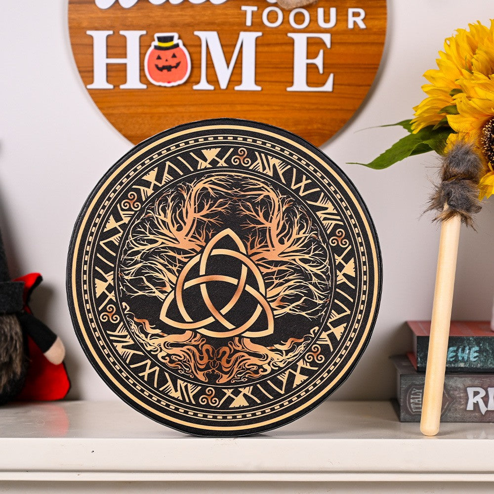 (Celtics)25cm Large Shaman Handmade ForMusic Hand For Adults Retro