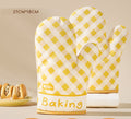 Heat Resistant  Oven Mitts Non-Slip Kitchen Baking Gloves