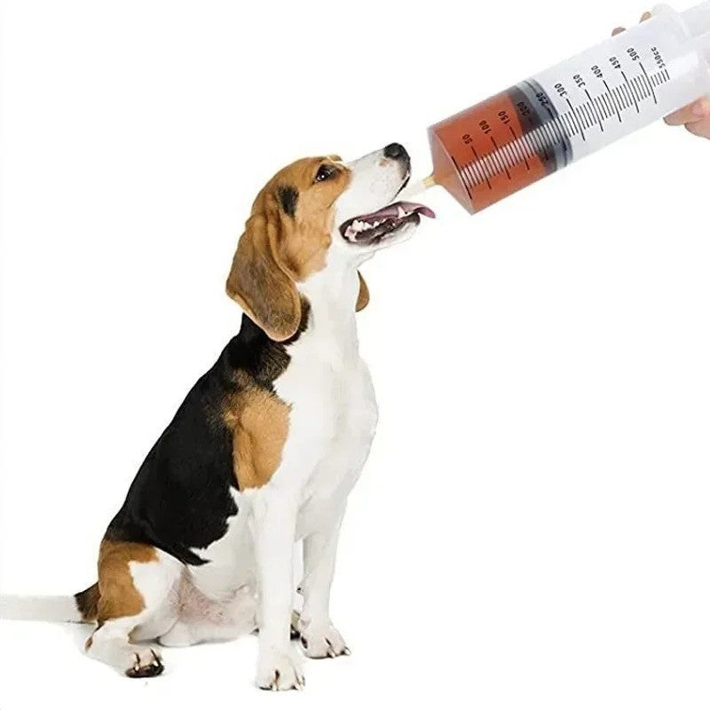 500ml Large Capacity Syringe Reusable Pump Oil Measuring with 1M Clear Tube