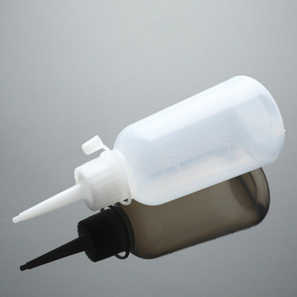 100ml Plastic Clear Tip Applicator Bottle Plastic Squeeze Bottle With Tip  sh