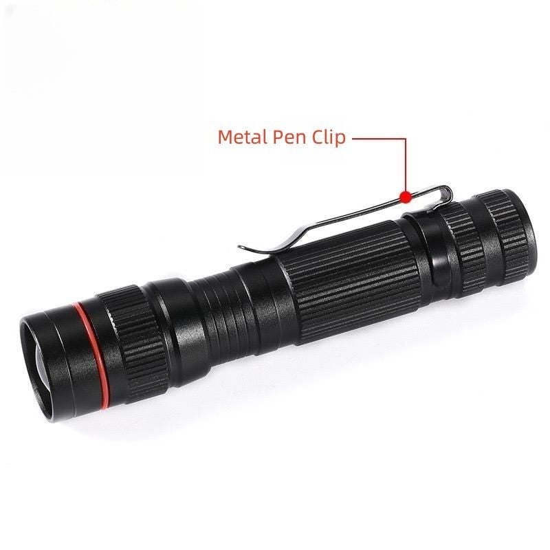 MULTI USE USB Rechargeable LED Flashlight Super Bright Torch Tactical Lamp