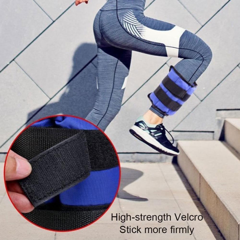 1kg 2kg Ankle Weights Leg Wrist Strap Running Training Fitness