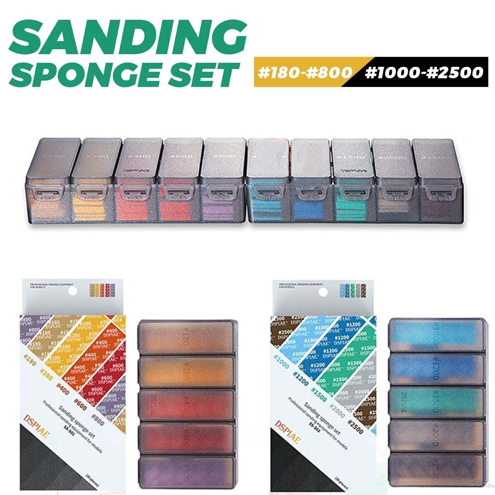 Sanding sponge for Dspiae GK military model sandpaper sanding tool kit