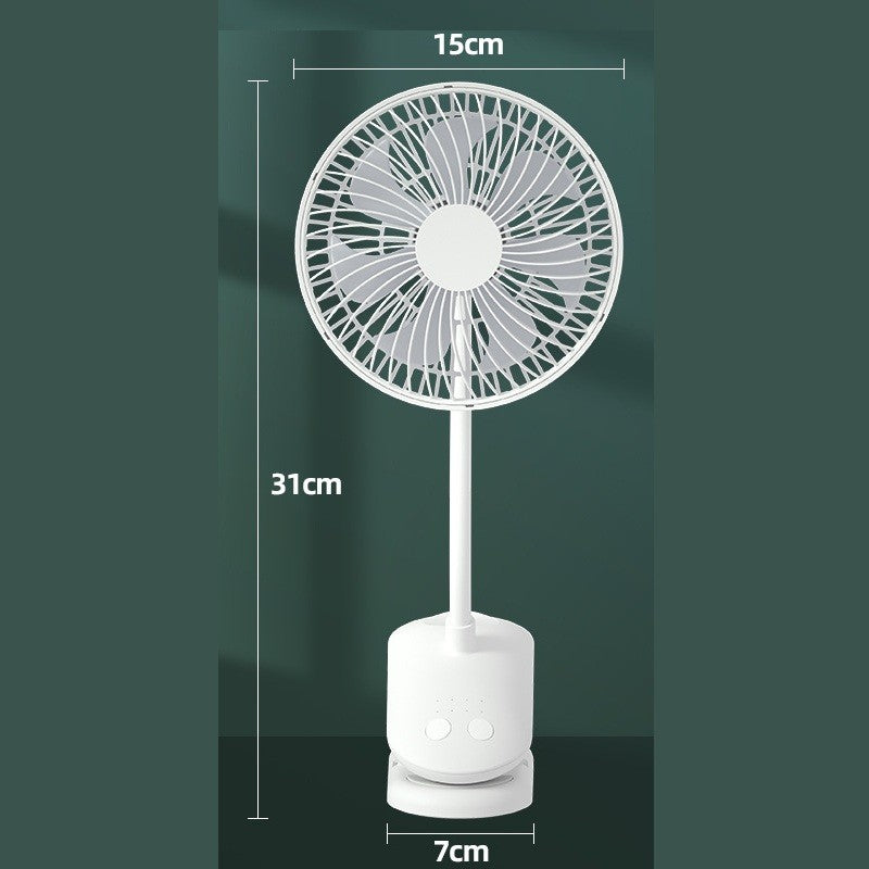 Small Clip & Desk Fan Clip on Fan Rotatable Portable Cooling Fan Quiet 4 Speeds