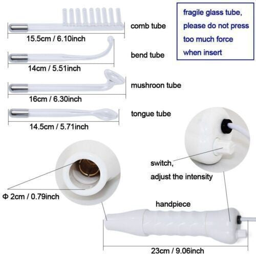 4 In 1 High Frequency Darsonval Spot Acne Remove Face Hair Body Spa Skin Care