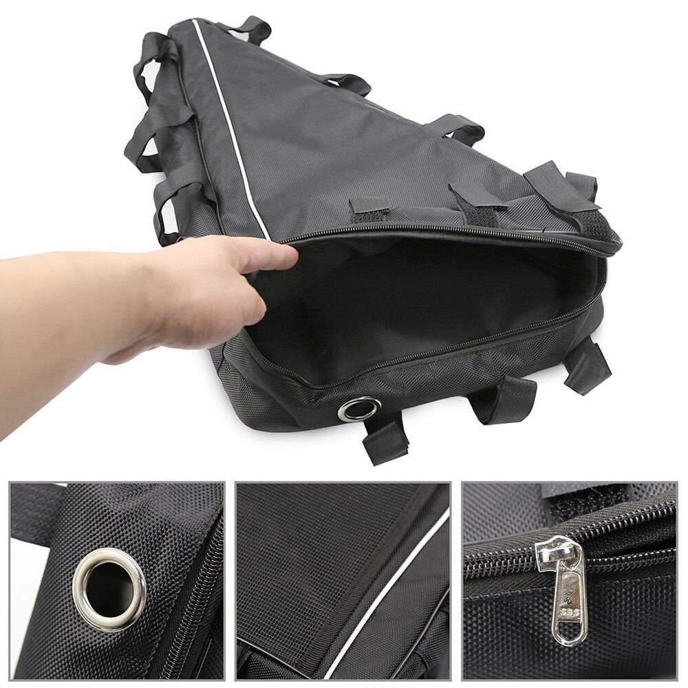 Mountain Bike Triangle Frame Bag 39cm 49cm, E-bike Battery Storage Pouch