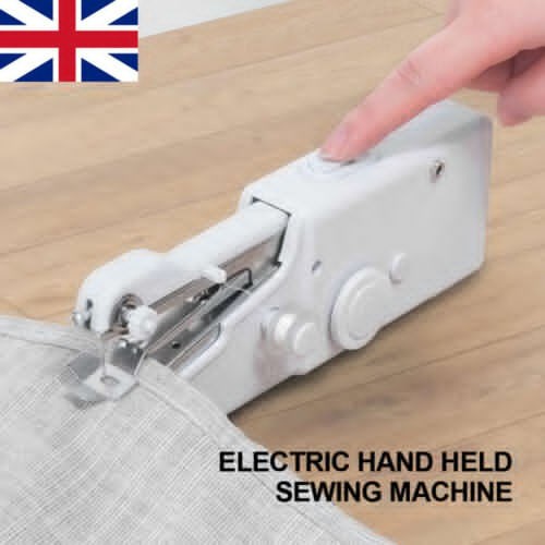 Mini Handheld Cordless Sewing Machine Hand Held Thread Stitch Clothes Portable