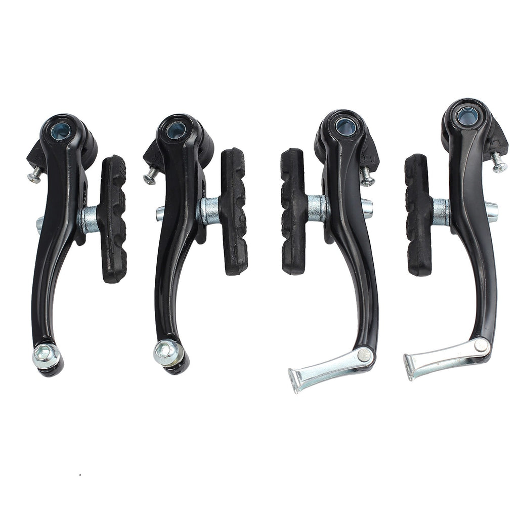 6PCS V Brake Complete Sets Front Rear Lever kit BMX MTB Bike Bicycle Brake Set-
