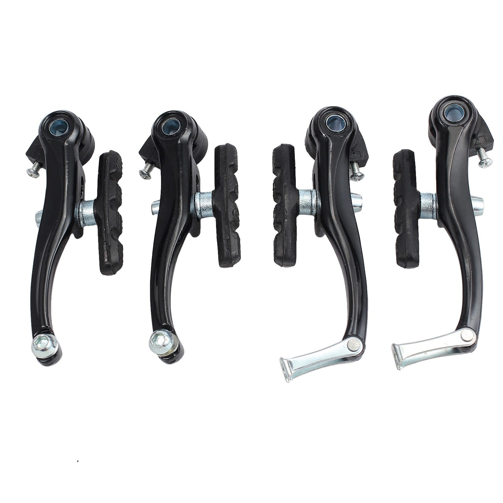 6PCS V Brake Complete Sets Front Rear Lever kit BMX MTB Bike Bicycle Brake Set-