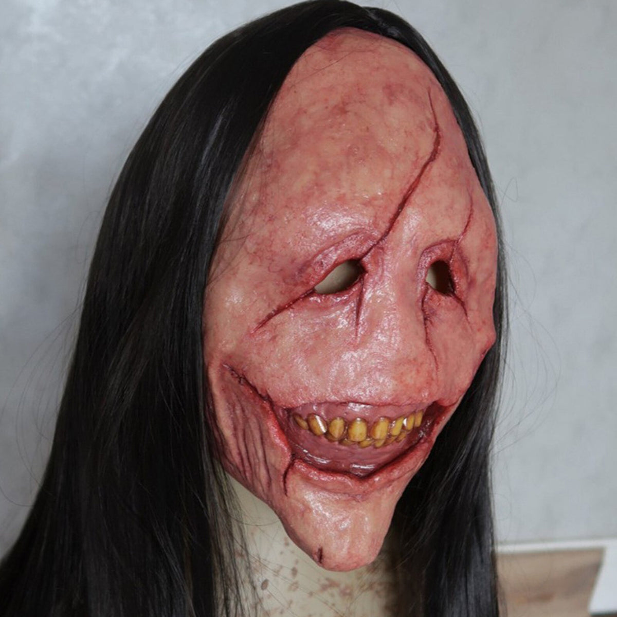 Halloween Scary Mask Ghost Party Prank Cosplay Costume Latex Funny Devil Unisex
