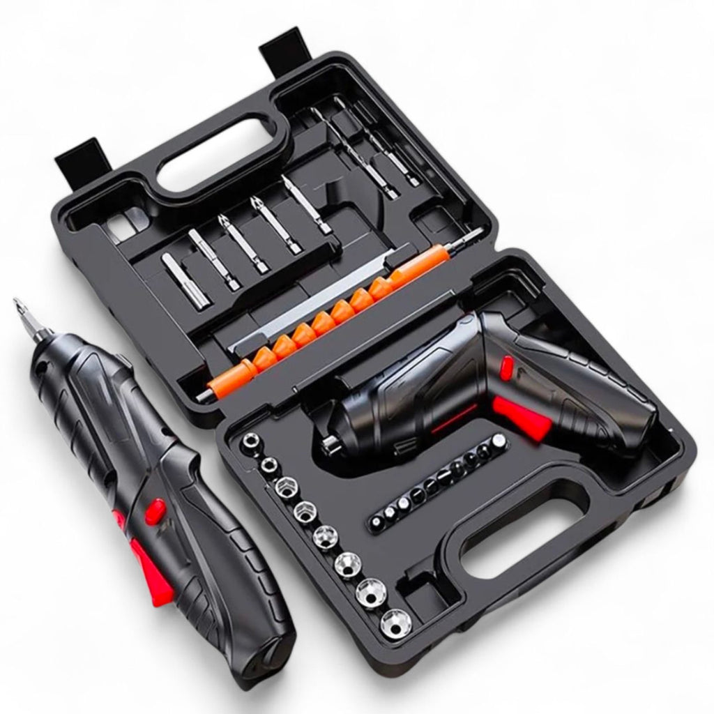 Electric Driver Screwdriver Rechargeable 47 in 1 Cordless Electric Drill Set
