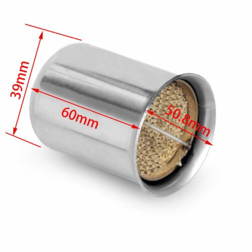 Stainless Steel Motorcycle Exhaust Muffler DB killer Silencer Noise Sound Reduce