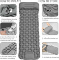 Inflatable Self Inflating Camping Mat Single Sleeping Air Bed Outdoor Mattress