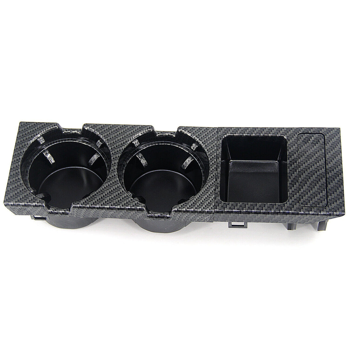 Carbon Fiber Style Center Console Cup Drink Holder For BMW 3 Series E46 1998-06!