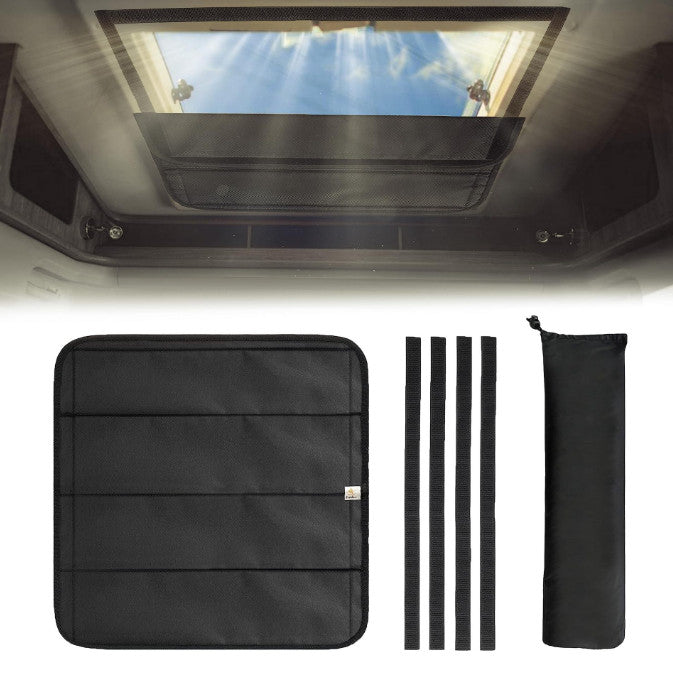 RV Window Shade Skylight Cover Shade Foldable RV Vent Sun Shade