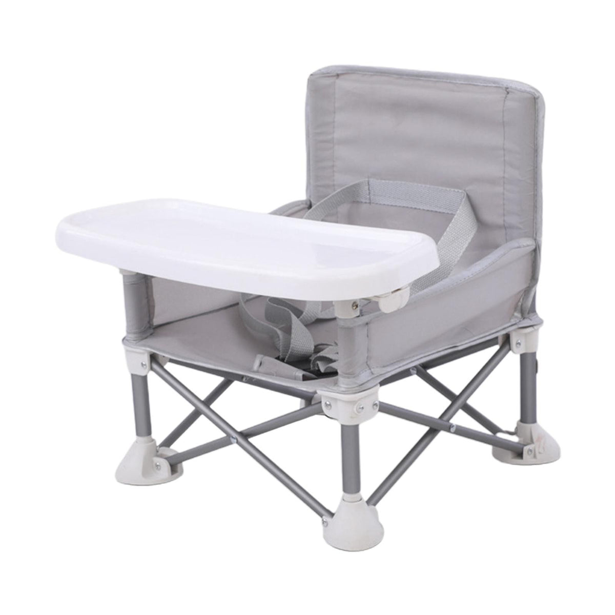 Baby Seat Booster Toddler Dining Seat Baby Camping Chair with Tray Folding Chair