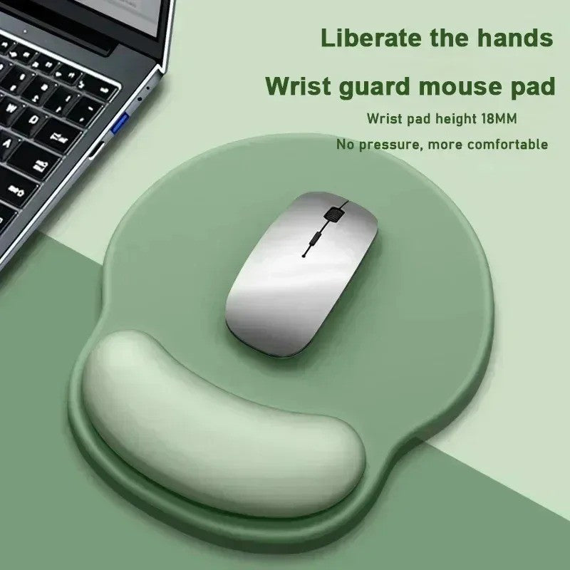 Ergonomic Wrist Rest Mouse Pad Comfortable Wrist Support Non Slip Mice Mat Soft