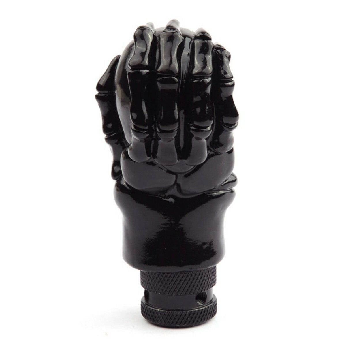 Manual Gear Stick Shift Car Shifter Lever Knob Black Skull Head Style Metal