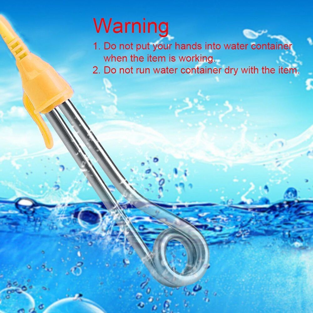 Hot Boiler Portable Electric Coffee Tea Portable Water Heater  Auto  Immersion
