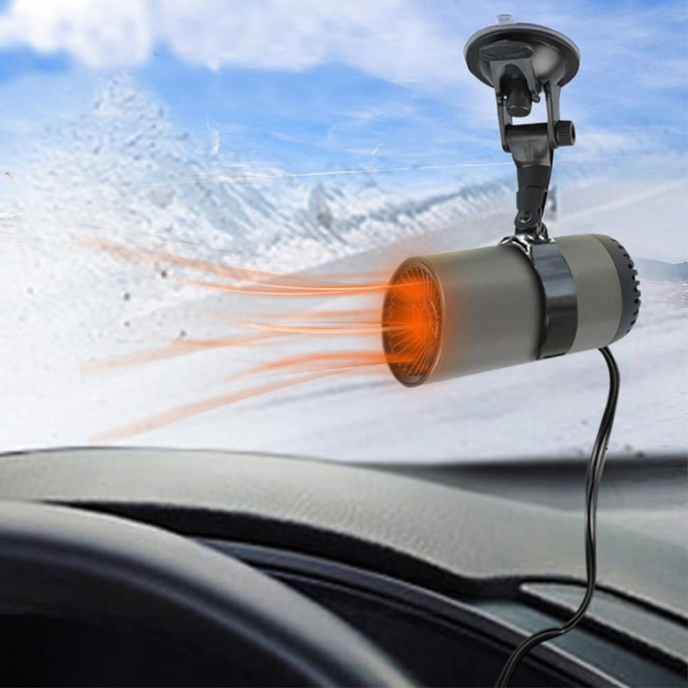 Car Heater 150W 12V Windshield De-Icers Fast Heating & Cooling Fan Cars Machine