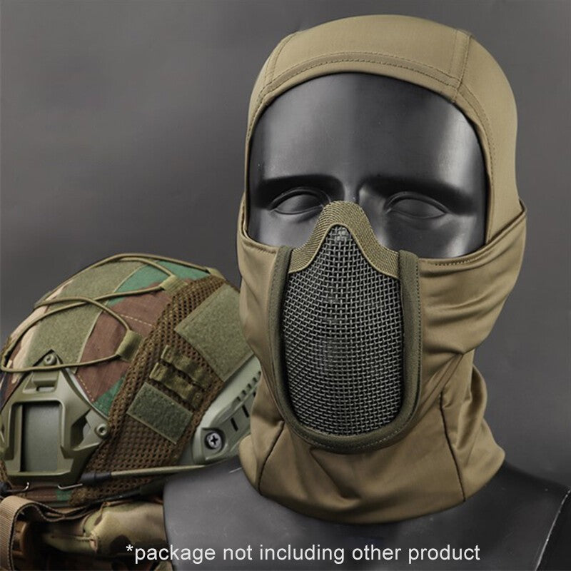 Tactical Balaclava Mask MESH Airsoft Mask Full Face Airsoft Mask Gear Paintball