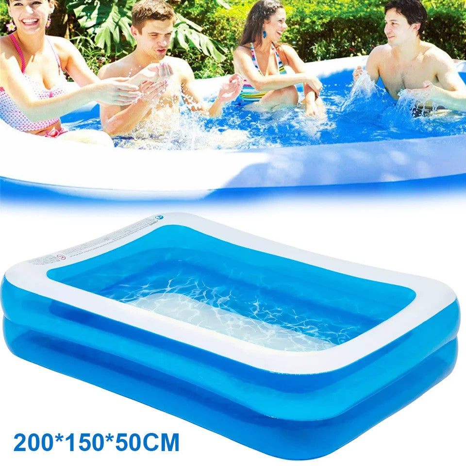 Family Swimming Pool Garden Outdoor Summer Kids Paddling Inflatable Pool NEW