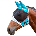 Half or full face Padded Mesh Fly Mask Hood with Ears Horse M Size UK