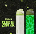For 32oz Owala Boo-Ya Glow-in-the-Dark Color Drop Freesip Halloween Bottle