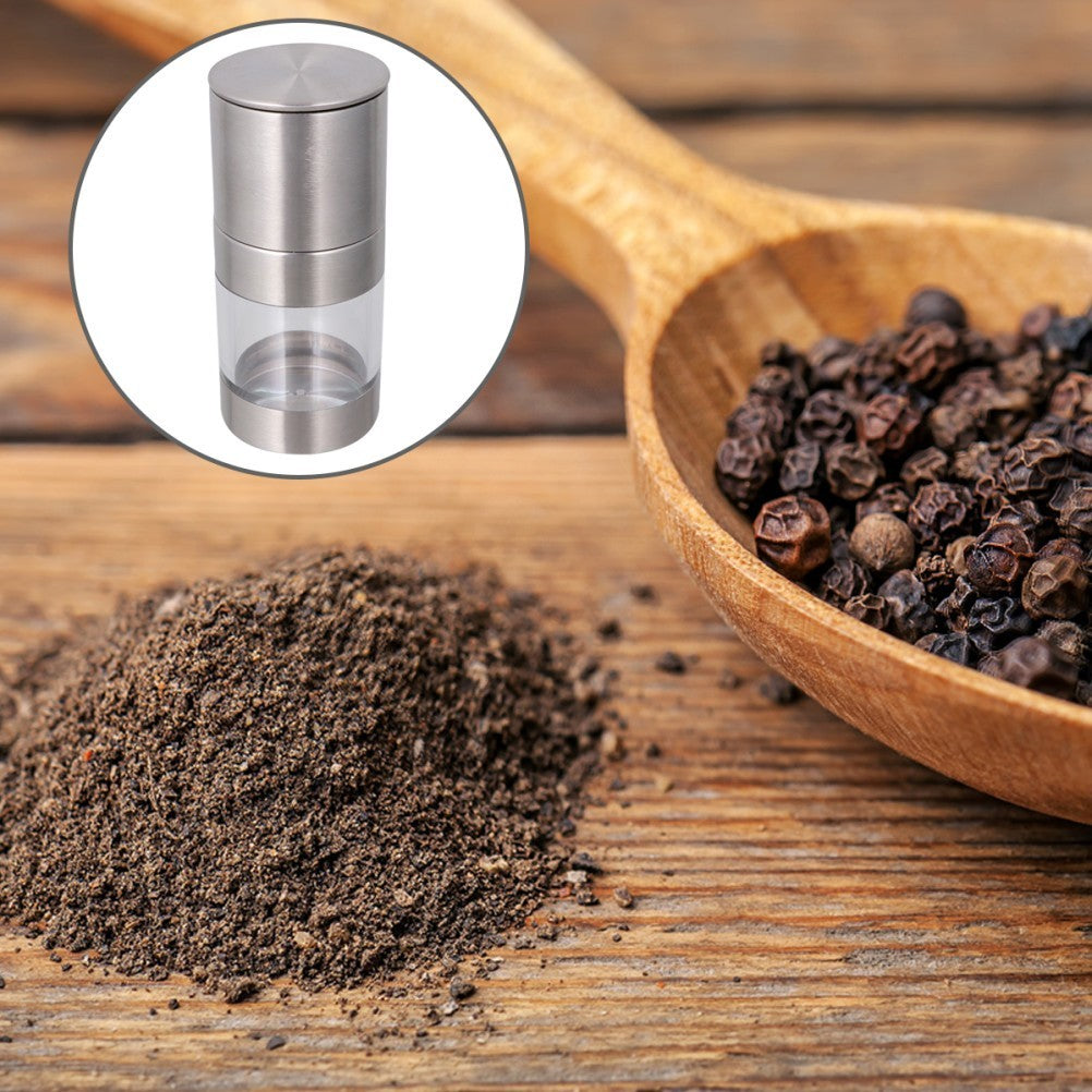 1Pc Stainless Steel Manual Pepper Mill Sauce Grinder Pepper Mill Kitchen Tool