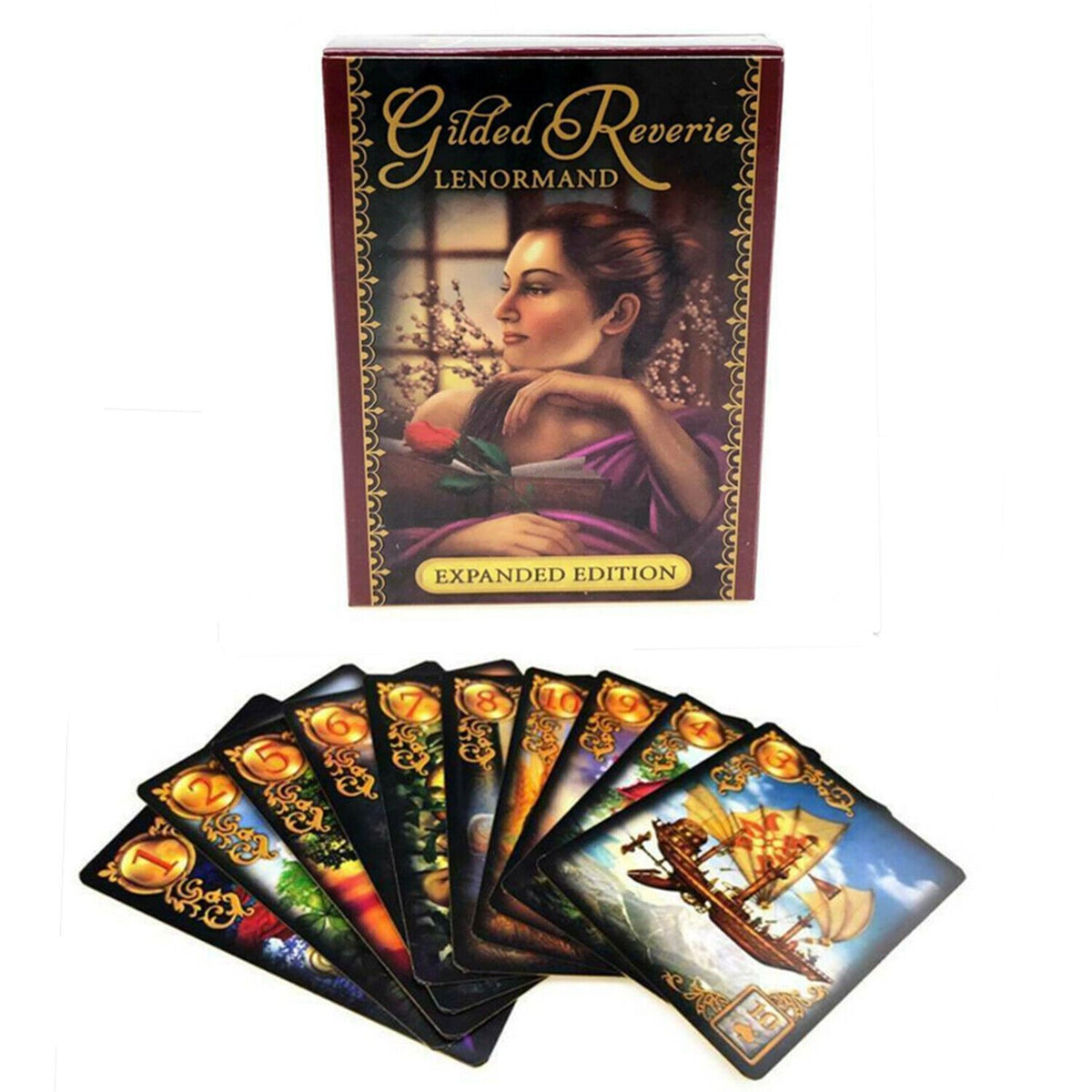 Lenormand Oracle Body Gilded Reverie Tarot Card Deck Party Board Funny Toy' Game