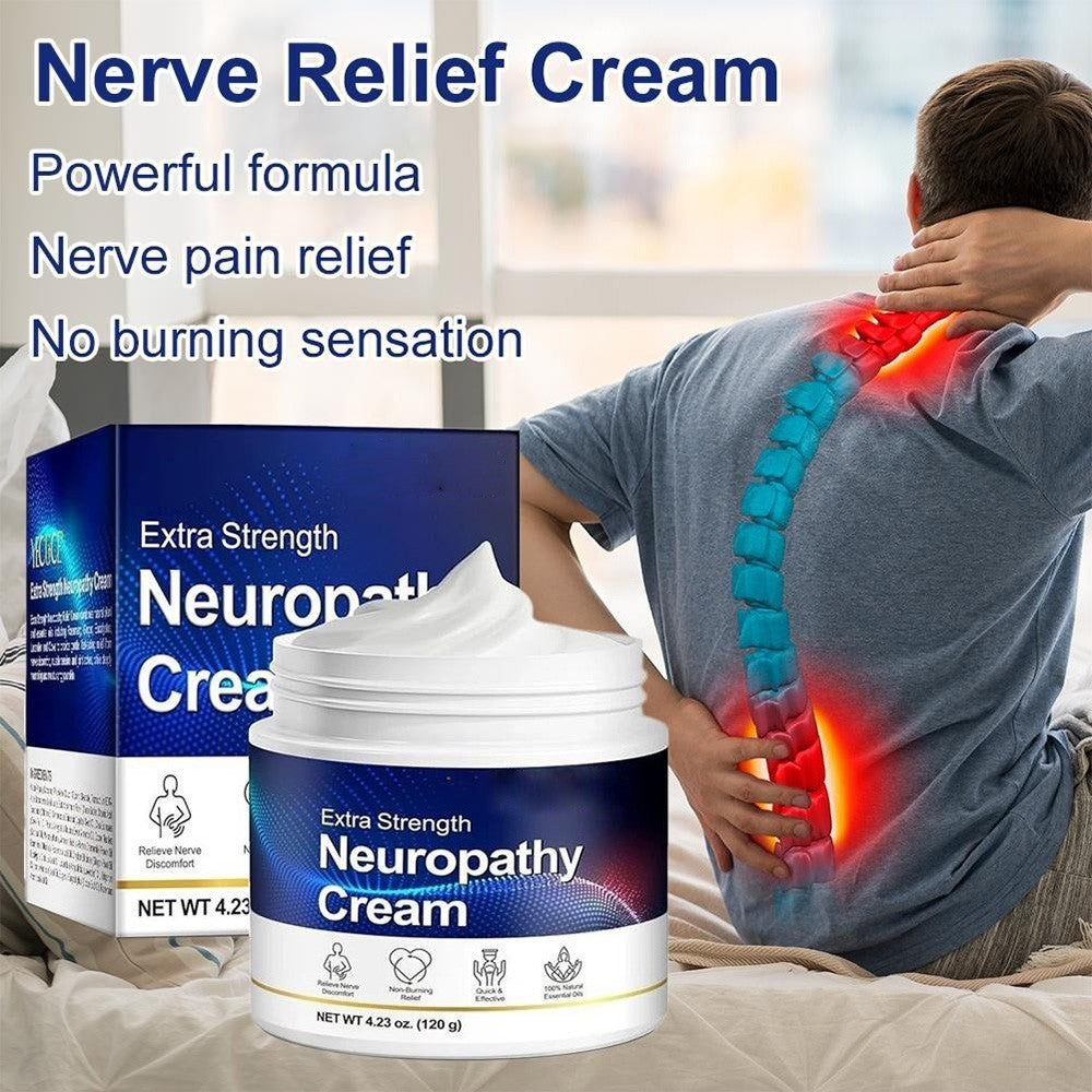 120g Extra Strength Neuropathy Cream Relieve Nerve Discomfort Nerve Relief Cream