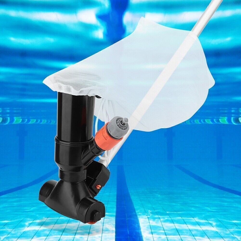 Pool Vacuum Cleaner with Net Pool Cleaning Kit Paddling Pool Cleaner Pond Vacuum