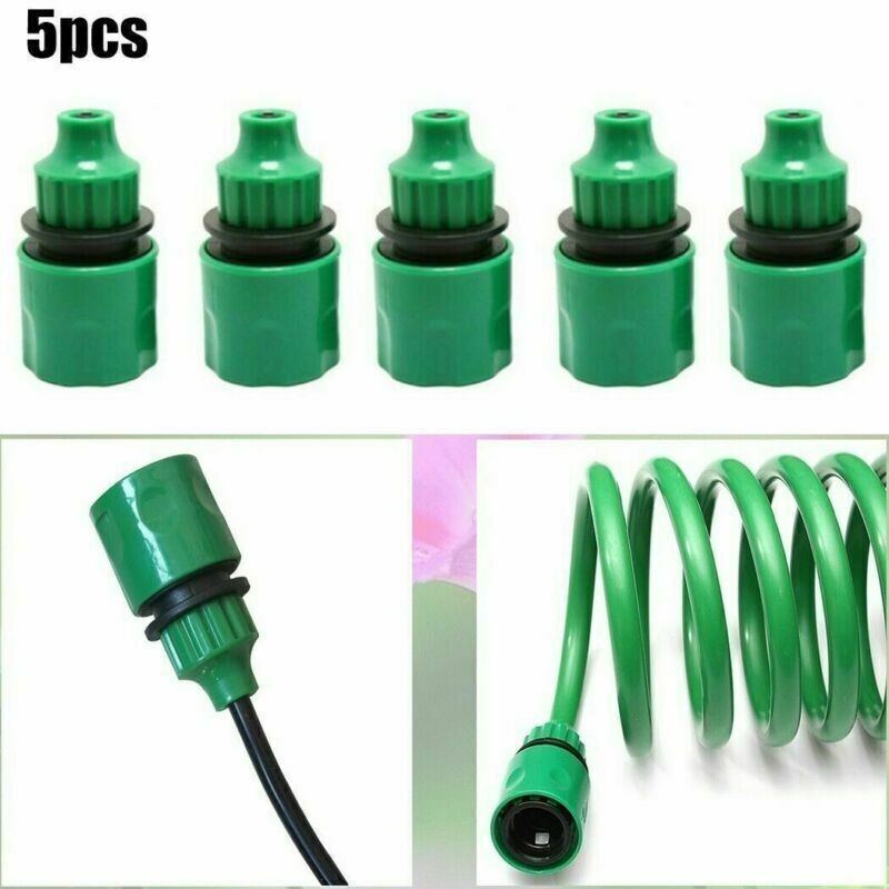 5X GarteW water hose quick connector For 4/7 & 8/11mm micro hose