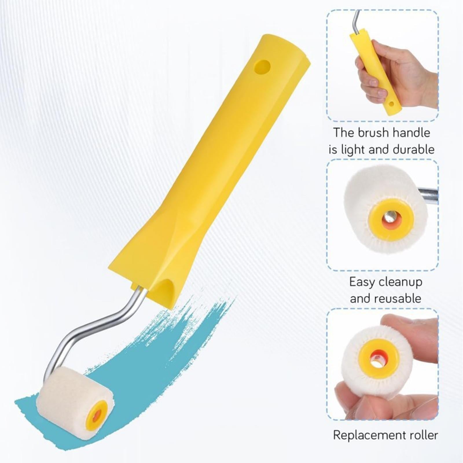 1 inch Mini Paint Roller Set with 4 Refills for Miniature Painting Versatile