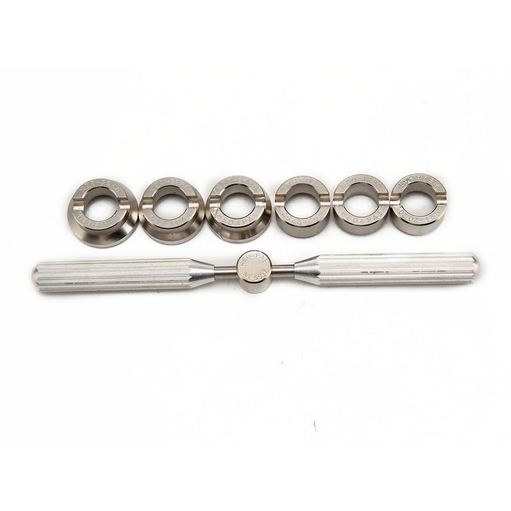 Professional Watch Back Case Opener Remover Repair Tools Wrench Set tool Kit uk