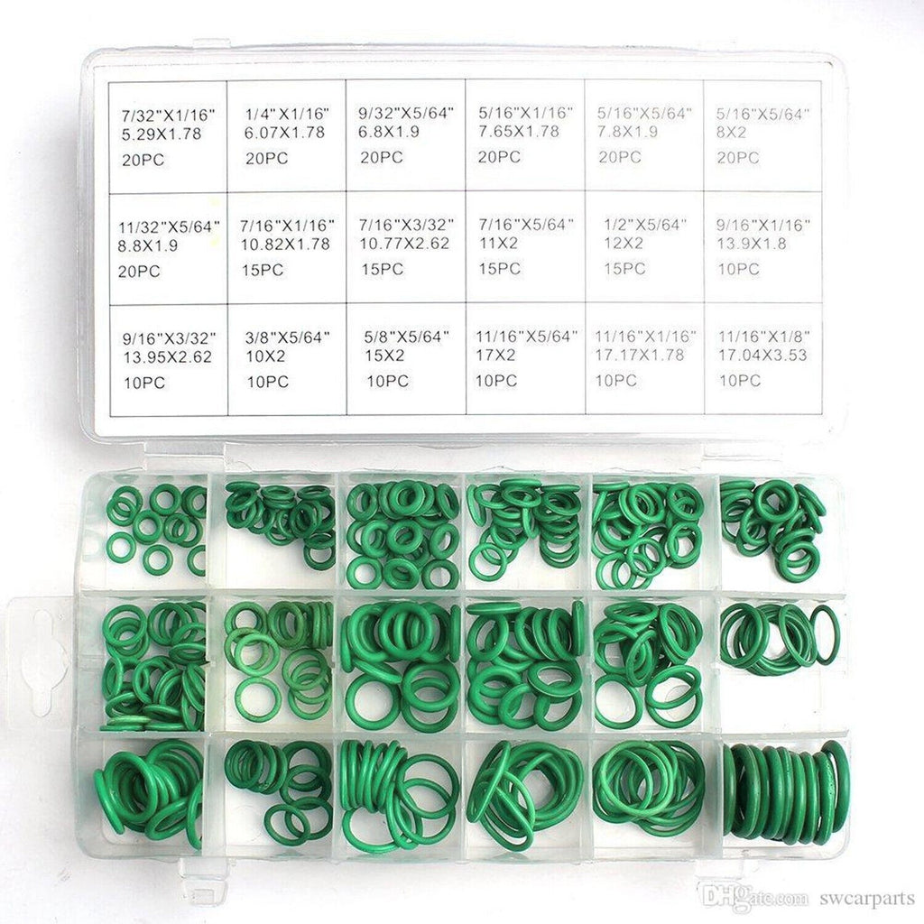 270X Rubber O Ring Fluorine Assortment Set Universal Oil Gasket Seal Kit Box UK