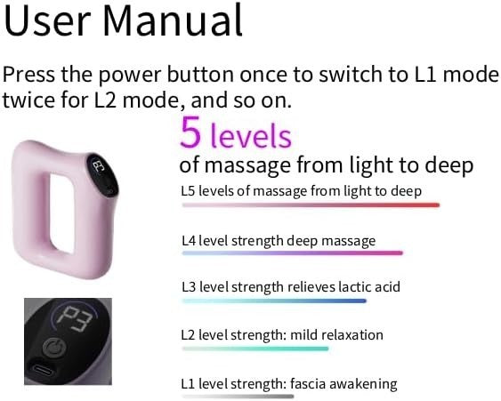 Fast Fat Burning Yoga Ring Massager,Portable Full-Body Electric Fascia Ring