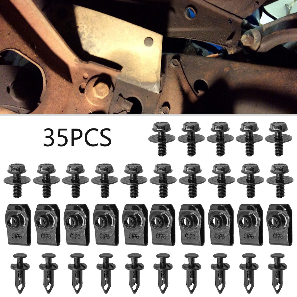 FOR TOYOTA ENGINE UNDERTRAY COVER CLIPS BOTTOM TRAY SHIELD GUARD SCREWS BODY