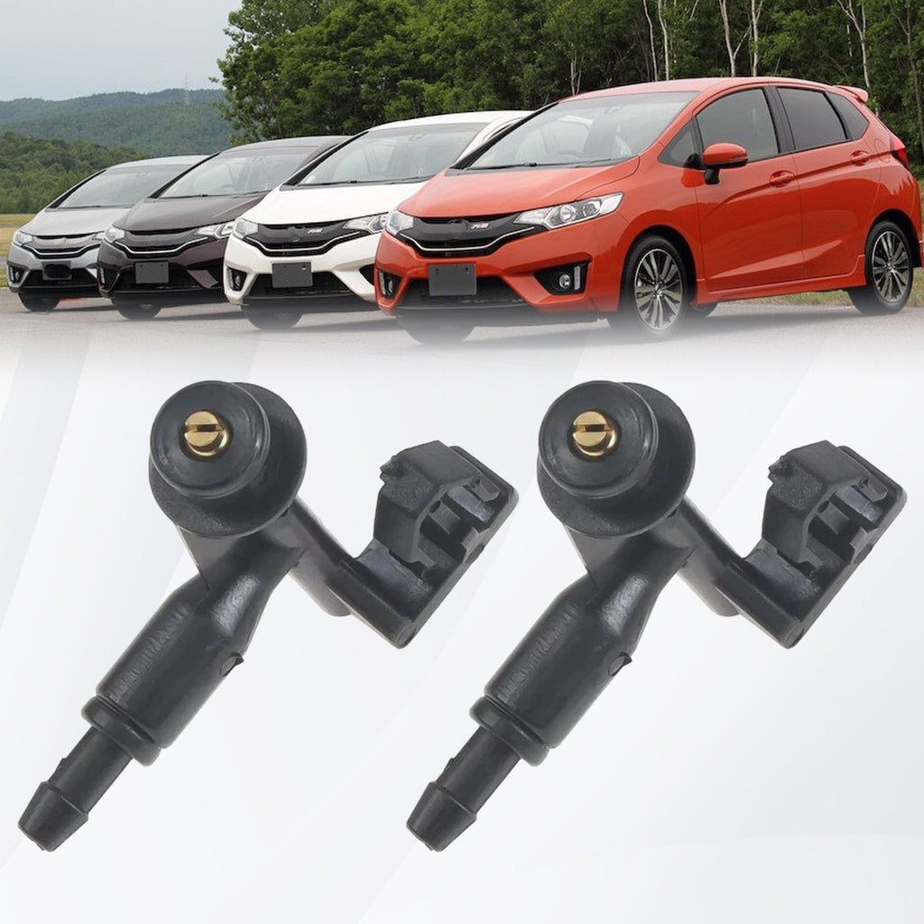 2x For 15-19 Honda Fit Jazz Front Windshield Wiper Washer Jet Nozzle 76810T5A003
