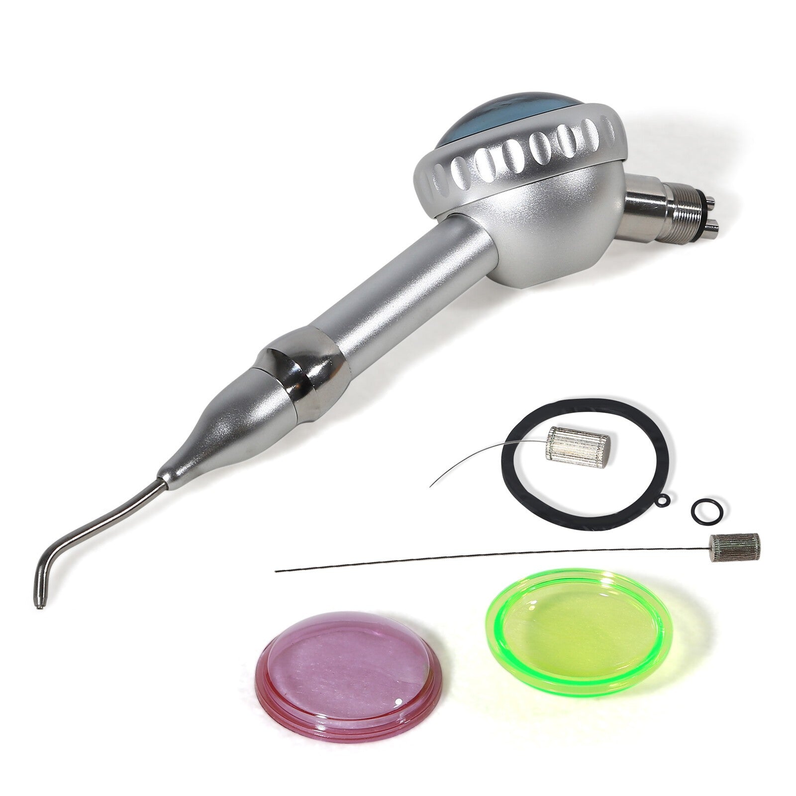 Dental Teeth Polishing 4 Holes Polisher Handpiece Hygiene Air Flow Prophy Jet