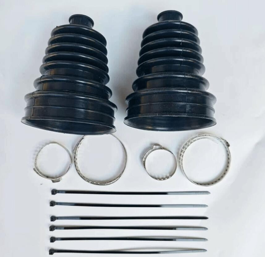 2x Car CV Boot Kit Stretchy Universal Fit Drive Shaft Gator Joint Rubber Cover