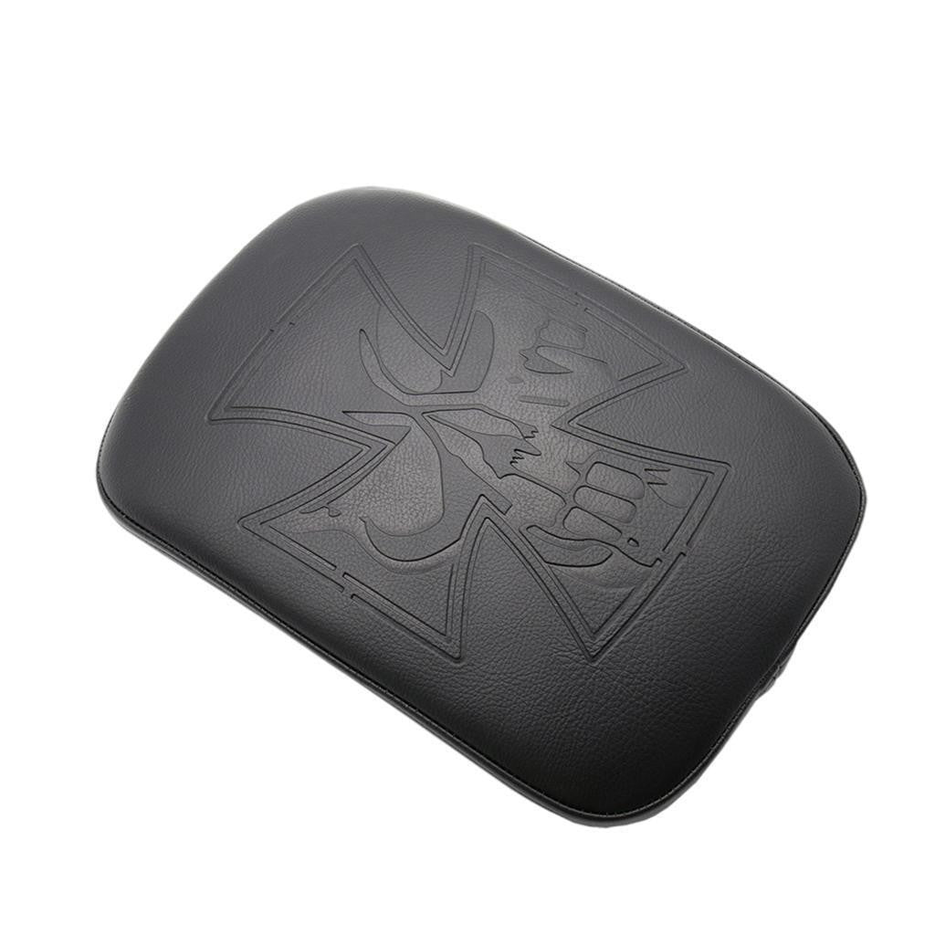 8-Suction Cup Rear Passenger Pillion Passenger Pad Seat Mat For Motorcycle Bike