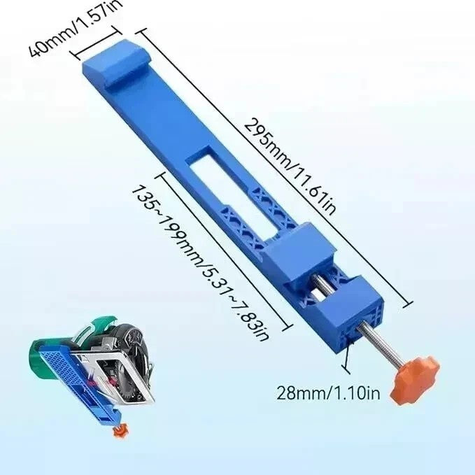 Adjustable Machine Base Guide Electric Circular Saw Milling Positioning