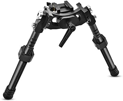 V10 Carbon Fiber QD Spring Return Bipod with 20mm Picatinny Rail Mount