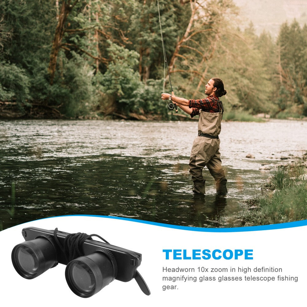 Binoculars Glasses for Watching Tv Wearable Opera Far Mirror Fishing Gear