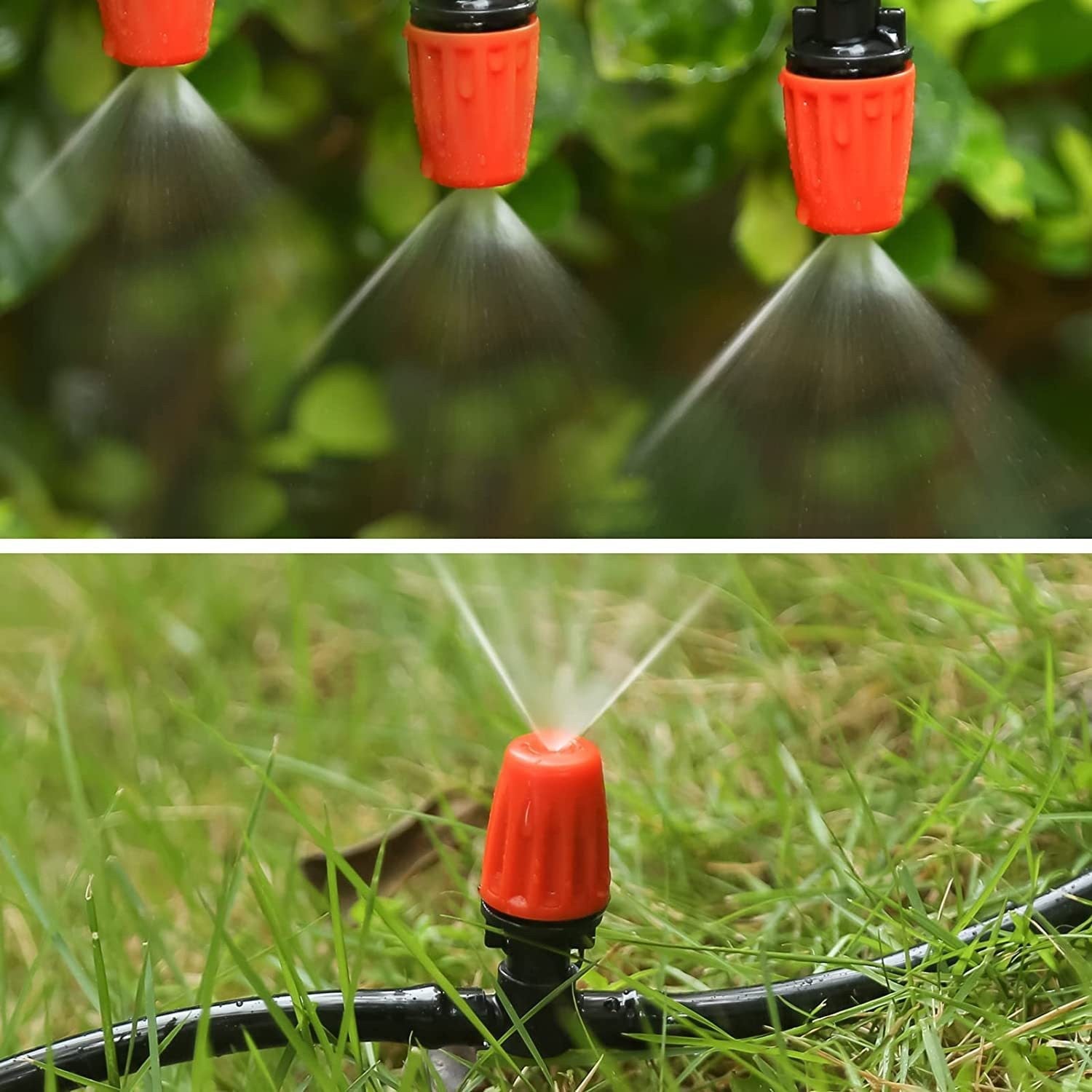 Garden Watering Nozzle 25Pcs Adjustable Dripper Micro Drip Irrigation System