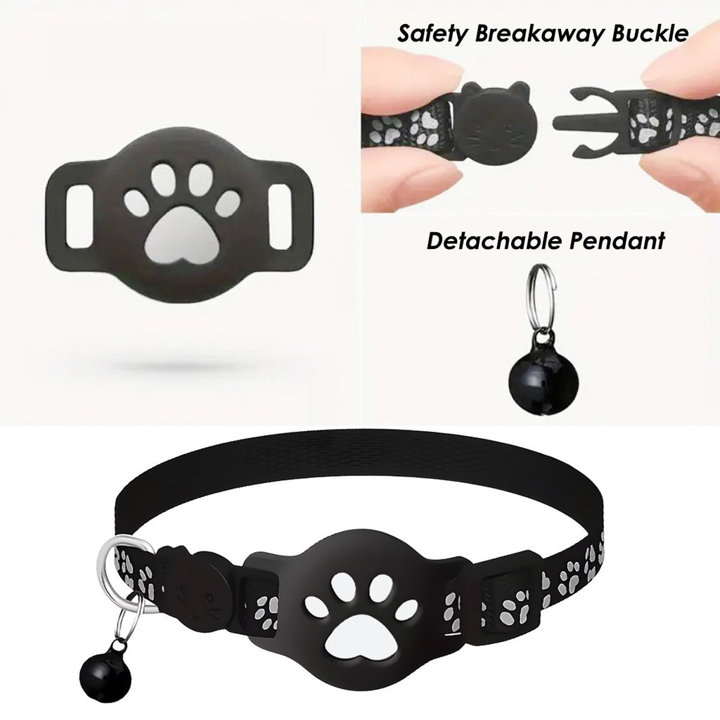 Cat Tracker Finder GPS Collar Waterproof Electronic Pet Locator for iOS Android